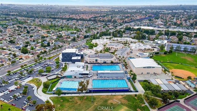 15061 Glass Cir, Irvine, CA 92604 - aerial view of property's location with a pool