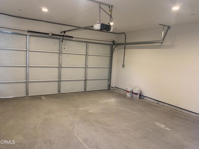 729 S Kern Ave, Los Angeles, CA 90022 - garage featuring a garage door opener