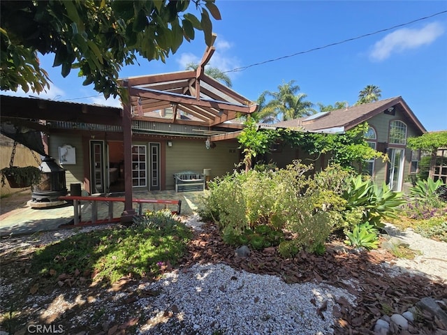 983 Oak St, Costa Mesa, CA 92627 - back of house with a wooden deck and a patio