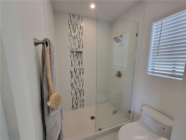 2722 Olympia Dr, Carlsbad, CA 92010 - full bathroom featuring a shower stall and recessed lighting