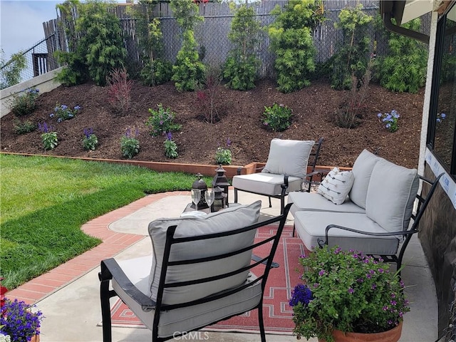 2722 Olympia Dr, Carlsbad, CA 92010 - view of patio / terrace with an outdoor hangout area