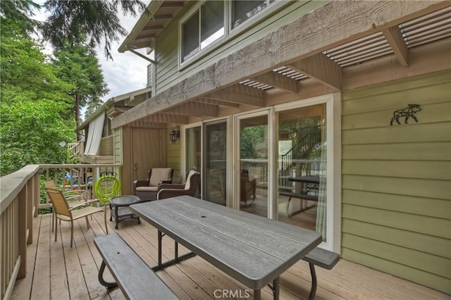 209 Cool Creek Ln Unit 10, Lake Arrowhead, CA 92352 - view of deck