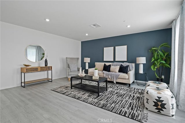 1330 Carolina Ct, Hemet, CA 92543 - living room with wood finished floors and recessed lighting