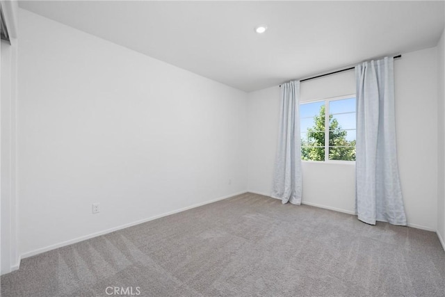1330 Carolina Ct, Hemet, CA 92543 - empty room featuring carpet flooring, baseboards, and recessed lighting