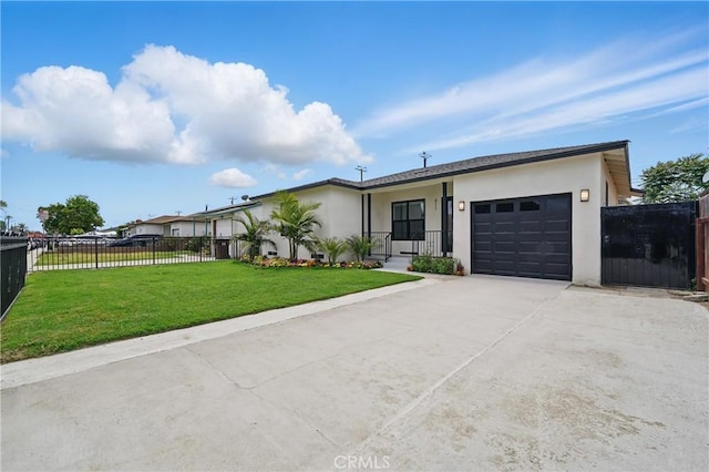 611 S Thorson Ave, Compton, CA 90221 - ranch-style house with stucco siding, an attached garage, and concrete driveway