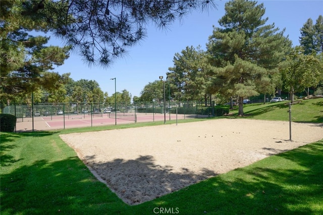 27292 Eagles Nest Dr, Corona, CA 92883 - view of home's community with a tennis court