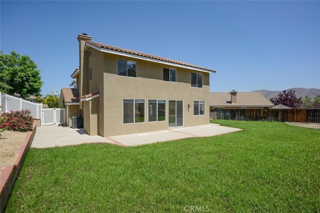 27292 Eagles Nest Dr, Corona, CA 92883 - back of property with stucco siding, a patio area, and a tiled roof
