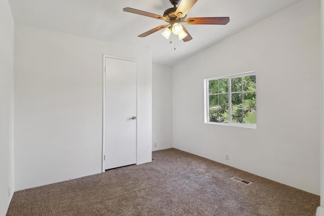34387 Wolahi Rd, Julian, CA 92036 - unfurnished room with carpet floors and ceiling fan