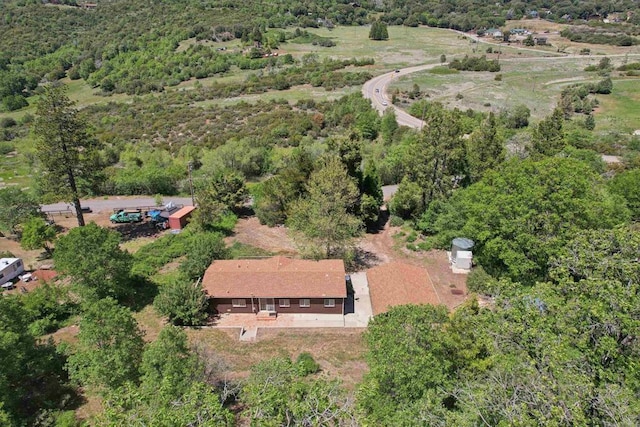 34387 Wolahi Rd, Julian, CA 92036 - aerial overview of property's location with a forest