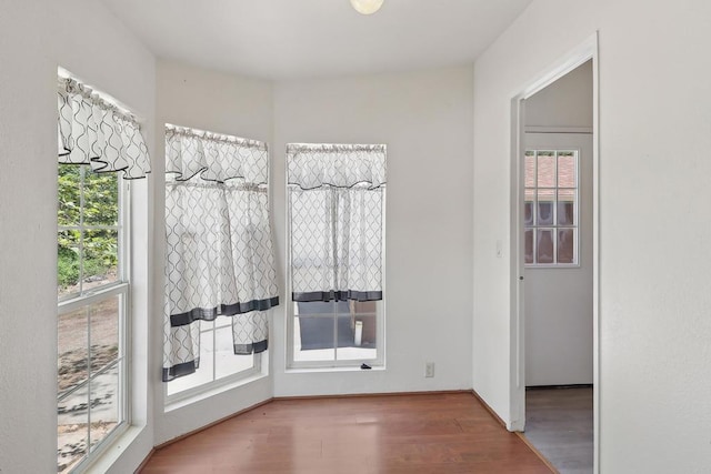 34387 Wolahi Rd, Julian, CA 92036 - spare room featuring plenty of natural light and wood finished floors