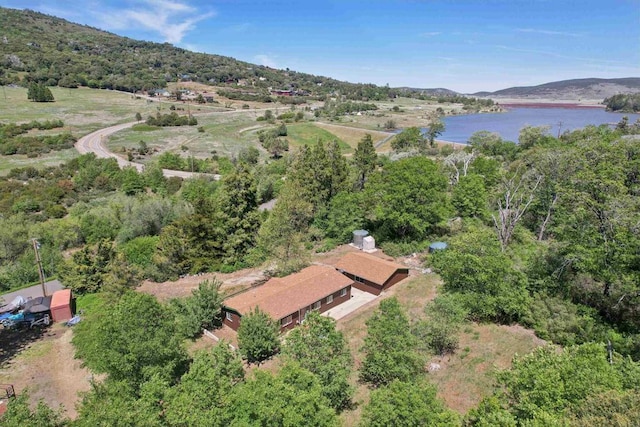 34387 Wolahi Rd, Julian, CA 92036 - view from above of property featuring a water and mountain view