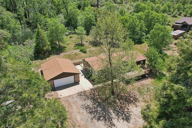 34387 Wolahi Rd, Julian, CA 92036 - aerial view of property and surrounding area featuring a forest