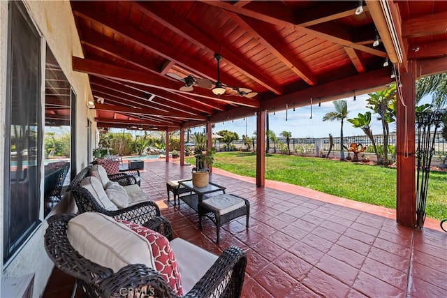 1528 Hendrix Pl, Chula Vista, CA 91911 - view of patio / terrace featuring outdoor lounge area