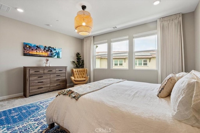 3516 Brody Way, Oceanside, CA 92056 - bedroom featuring carpet floors, baseboards, and recessed lighting