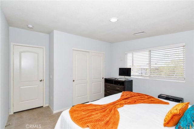 5536 Cahuilla Ave Unit 29, Palms, CA 92277 - bedroom with a closet and baseboards
