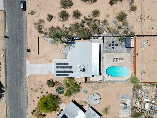 5536 Cahuilla Ave Unit 29, Palms, CA 92277 - bird's eye view of a pool