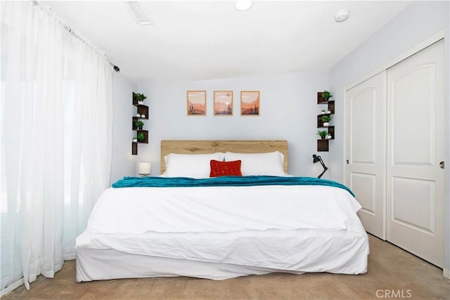 5536 Cahuilla Ave Unit 29, Palms, CA 92277 - bedroom featuring a closet and carpet flooring