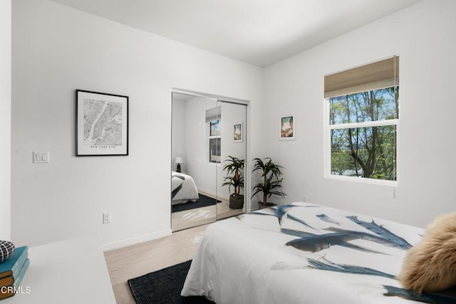 433 N Altadena Dr Unit 4, Pasadena, CA 91107 - bedroom with a closet and baseboards