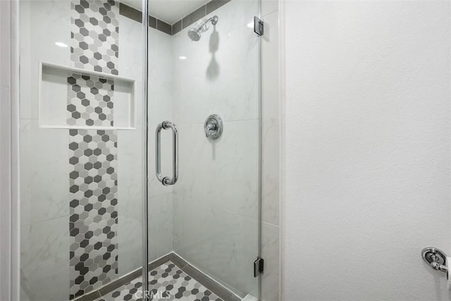 676 Via Alhambra Unit C, Laguna Woods, CA 92637 - bathroom with a shower stall