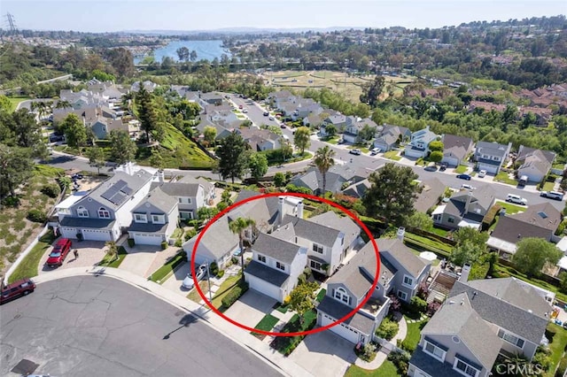 21981 Birchwood, Mission Viejo, CA 92692 - aerial overview of property's location with nearby suburban area