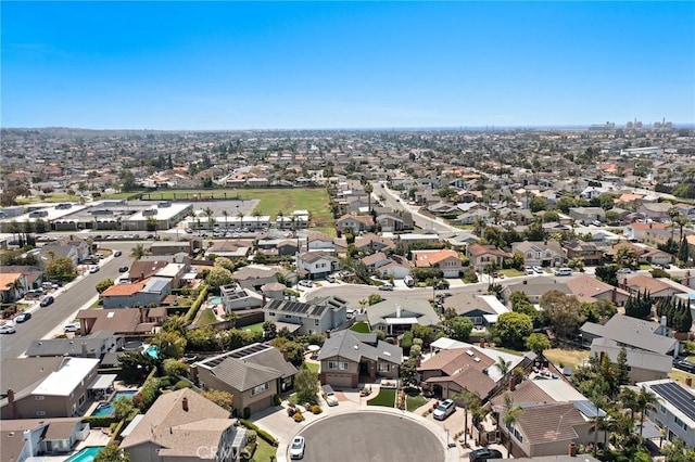 20161 Glacier Cir, Huntington Beach, CA 92646 - aerial view of property's location with nearby suburban area