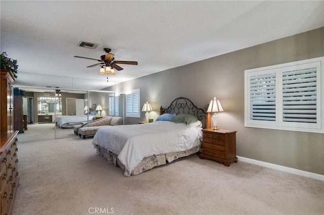14017 S Wilkie Ave, Gardena, CA 90249 - carpeted bedroom with baseboards and a ceiling fan