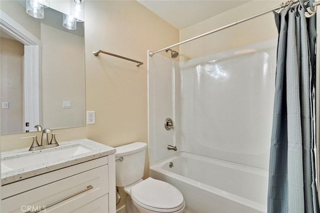 1221 Westminster Ave, East Palo Alto, CA 94303 - bathroom featuring shower / tub combo with curtain, toilet, and vanity