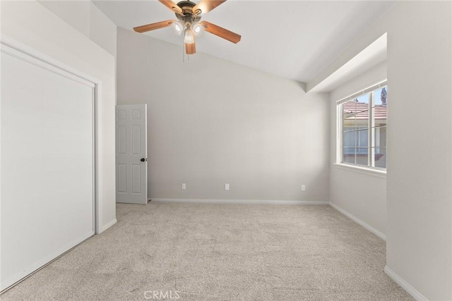 1318 Washington Ave, San Jacinto, CA 92583 - carpeted empty room with ceiling fan and baseboards
