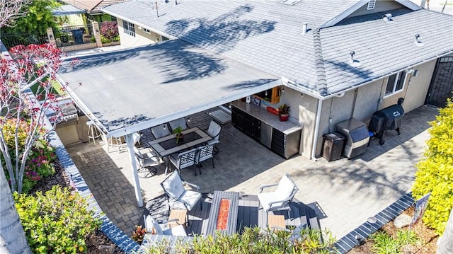 1050 Shelburne Ln, Habra, CA 90631 - aerial view of property and surrounding area