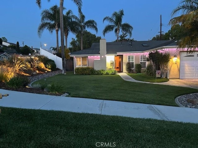 1050 Shelburne Ln, Habra, CA 90631 - single story home featuring an attached garage and stucco siding