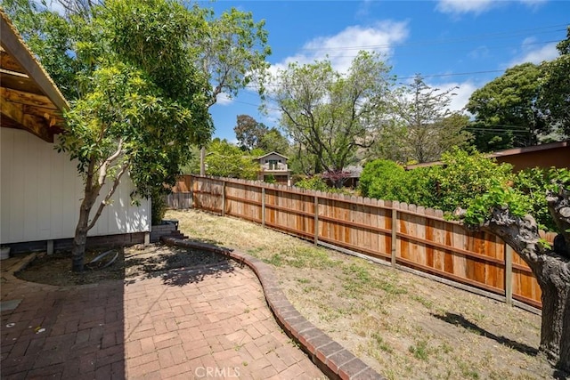 1215 Sylvia Ct, San Luis Obispo, CA 93401 - fenced backyard with a patio