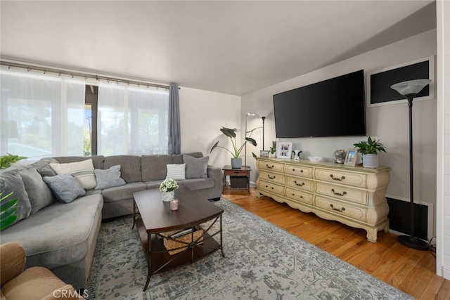 1215 Sylvia Ct, San Luis Obispo, CA 93401 - living room with light wood-type flooring