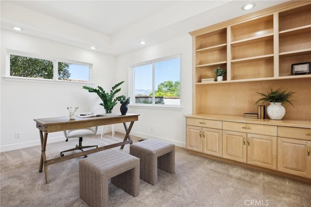 993 Las Palmas Way, San Luis Obispo, CA 93401 - office space with light carpet, recessed lighting, and baseboards