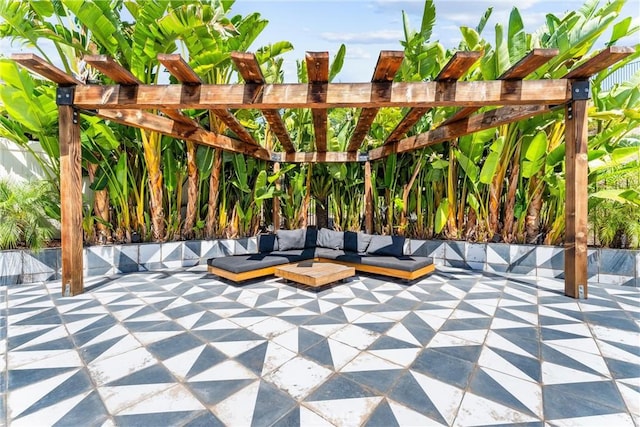 17150 Vita Way, Riverside, CA 92503 - view of patio featuring a pergola