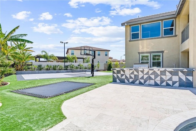 17150 Vita Way, Riverside, CA 92503 - view of patio / terrace with basketball hoop