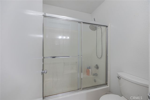 5531 Cordiva Ct, Lancaster, CA 93536 - bathroom with bath / shower combo with glass door and toilet