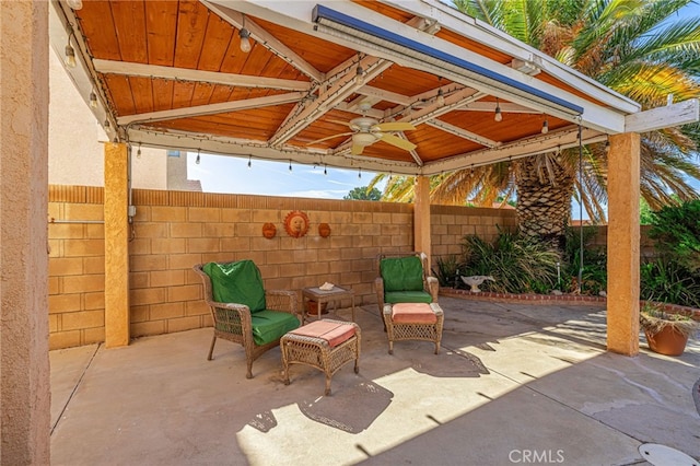 5531 Cordiva Ct, Lancaster, CA 93536 - fenced backyard featuring a patio and a gazebo