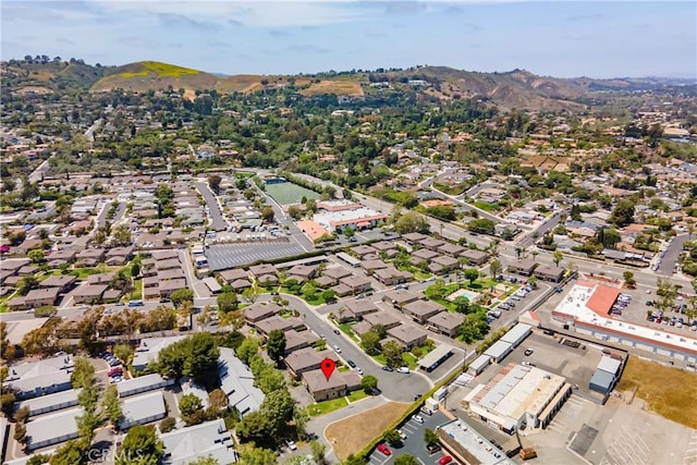 26406 Paseo Pamela, San Juan Capistrano, CA 92675 - aerial view of property's location featuring a mountainous background and nearby suburban area