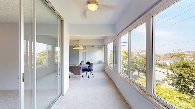 649 Paseo De La Playa Unit 303, Redondo Beach, CA 90277 - sunroom / solarium with carpet