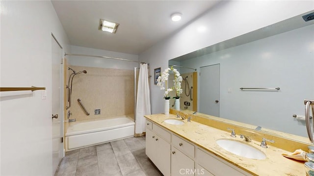 649 Paseo De La Playa Unit 303, Redondo Beach, CA 90277 - bathroom with shower / tub combo and double vanity