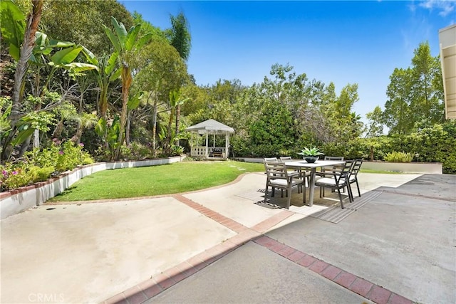 17043 Empanada Pl, Encino, CA 91436 - view of patio with outdoor dining area