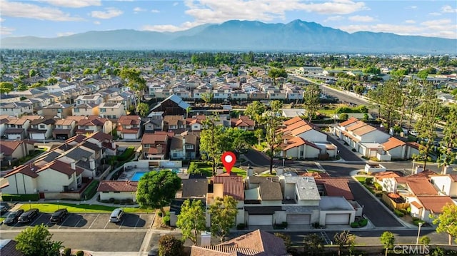 625 E Merion St, Ontario, CA 91761 - aerial perspective of suburban area featuring mountains