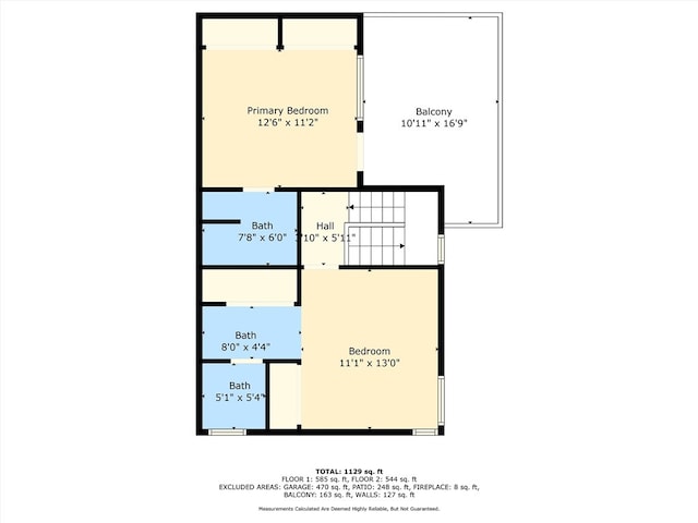 625 E Merion St, Ontario, CA 91761 - property floor plan