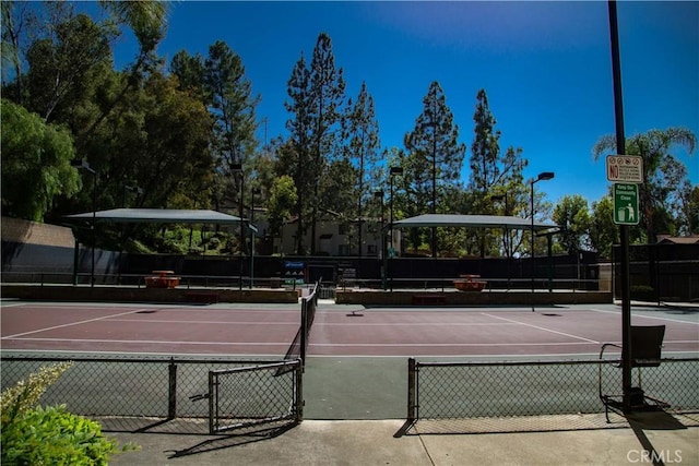 22890 Hilton Head Dr Unit 294, Diamond Bar, CA 91765 - view of tennis court with community basketball court