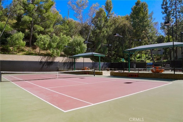 22890 Hilton Head Dr Unit 294, Diamond Bar, CA 91765 - view of tennis court featuring community basketball court
