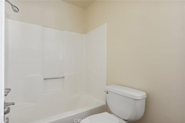 32296 Fern Dr, Running Springs, CA 92382 - bathroom with toilet and shower / washtub combination
