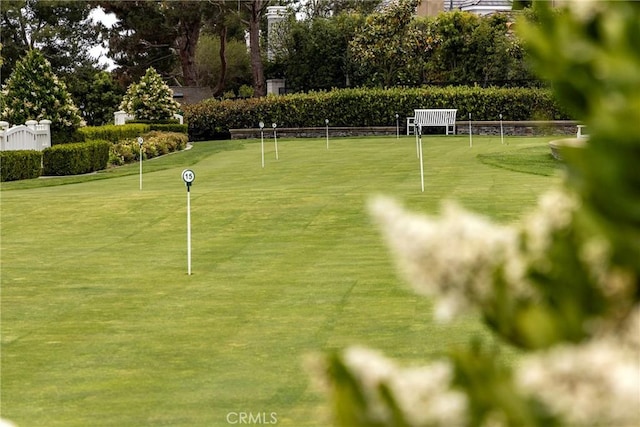 93 Old Course Dr, Newport Beach, CA 92660 - view of property's community with a putting area