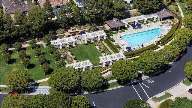 93 Old Course Dr, Newport Beach, CA 92660 - aerial overview of property's location with a pool