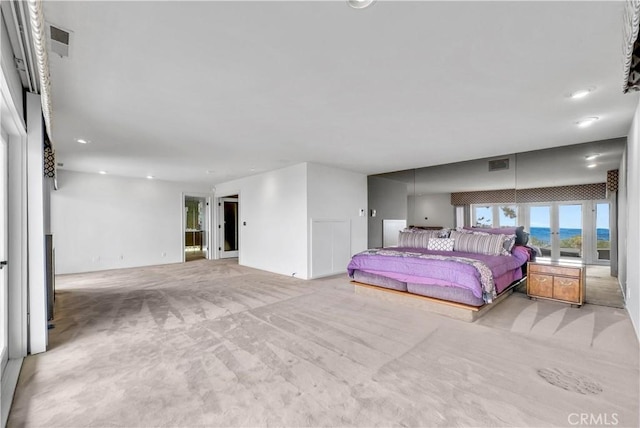 537 Dunnegan Pl, Laguna Beach, CA 92651 - bedroom featuring light carpet and recessed lighting
