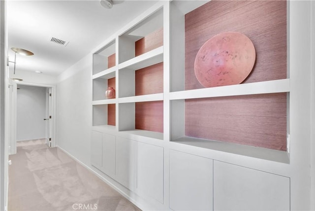 537 Dunnegan Pl, Laguna Beach, CA 92651 - hallway featuring light colored carpet and baseboards